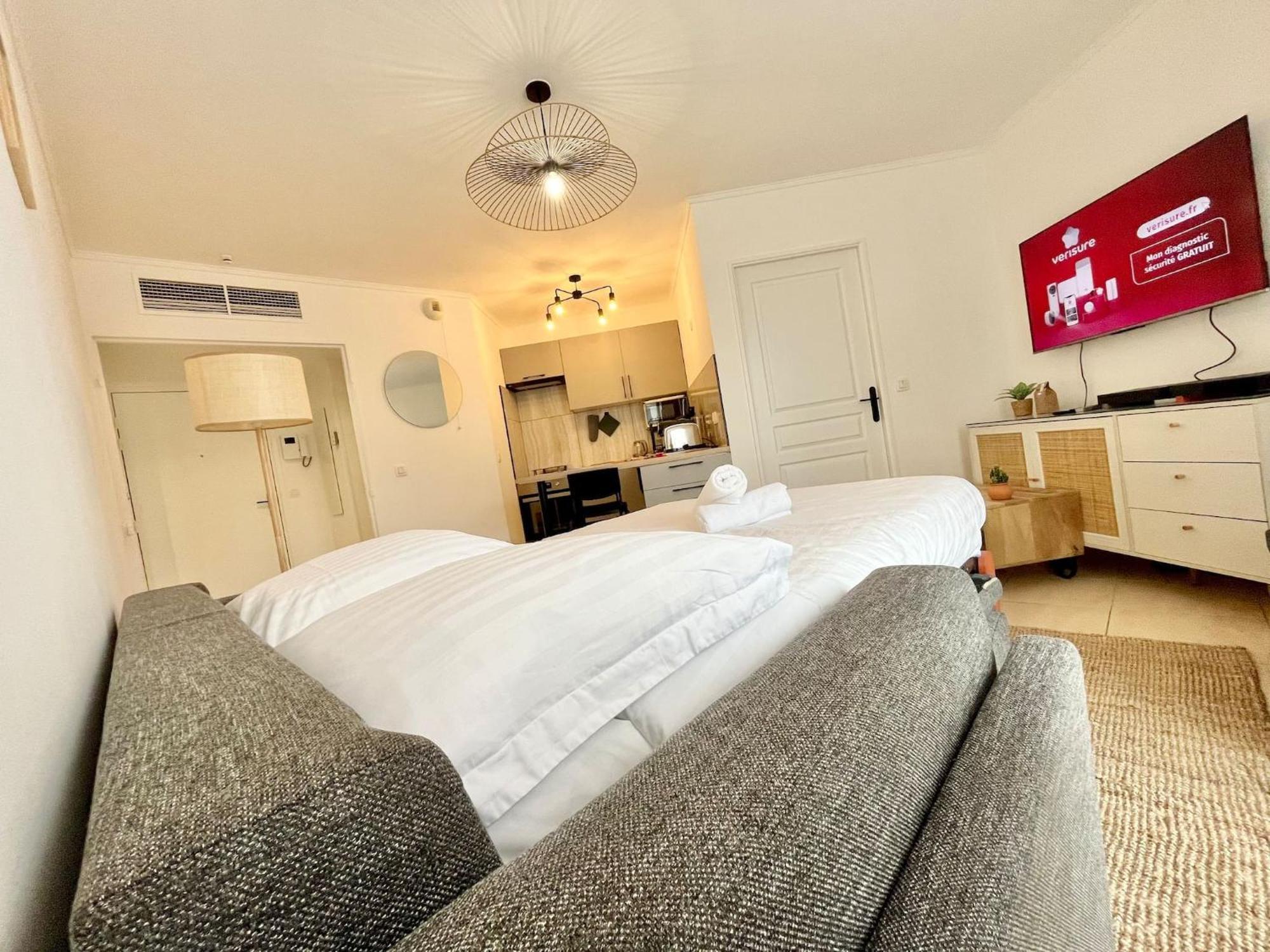 'la Melanie' Neuf, Equipe, Terrasse, Centre Appartement Menton